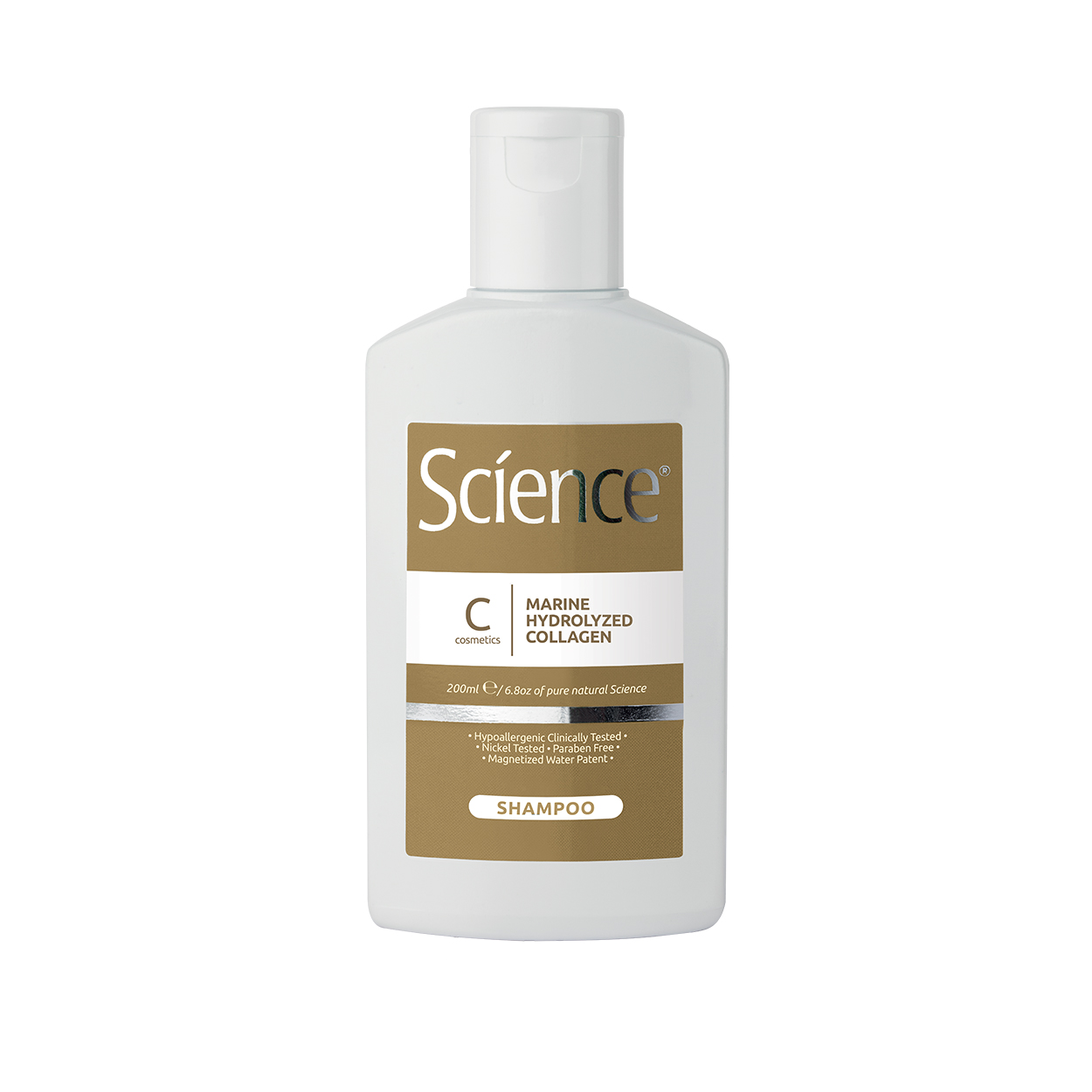 Science Szampon z 5% hydrolizowanym kolagenem morskim - 200 ml