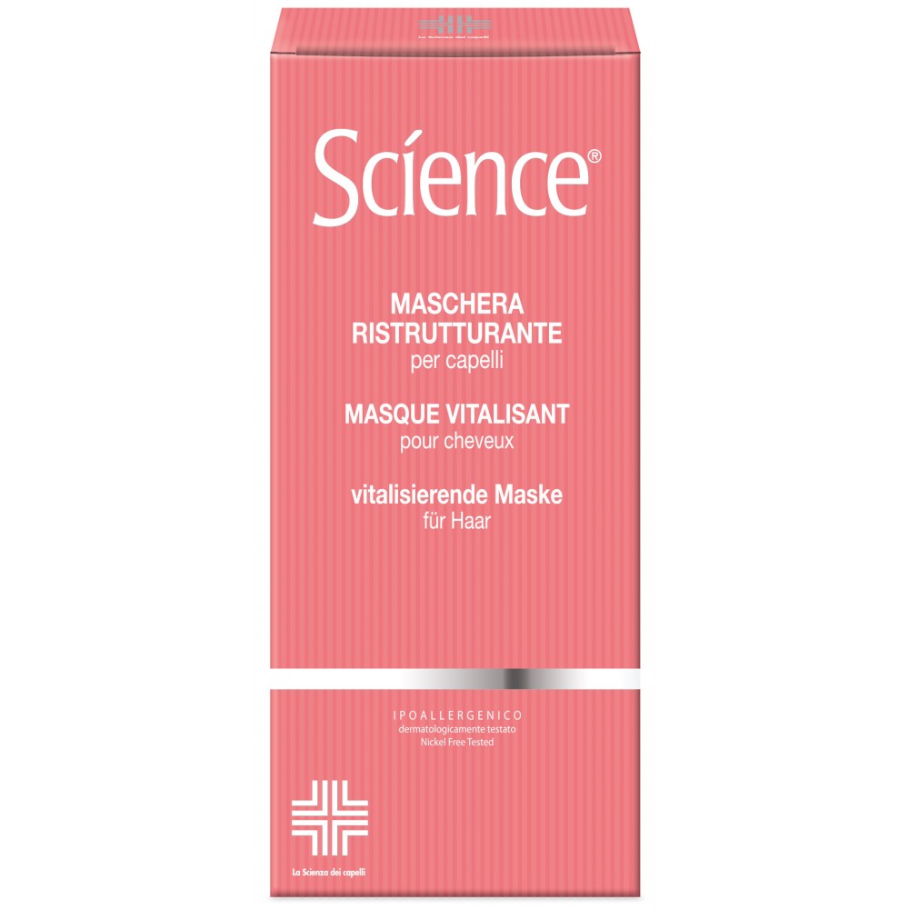 Science Maska odżywcza do włosów z jedwabiem i amlą - 200 ml - obrazek 2